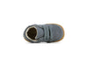 Jongens Grijze sneaker met witte strepen van Shoesme in de kleur Grey in maat 23.