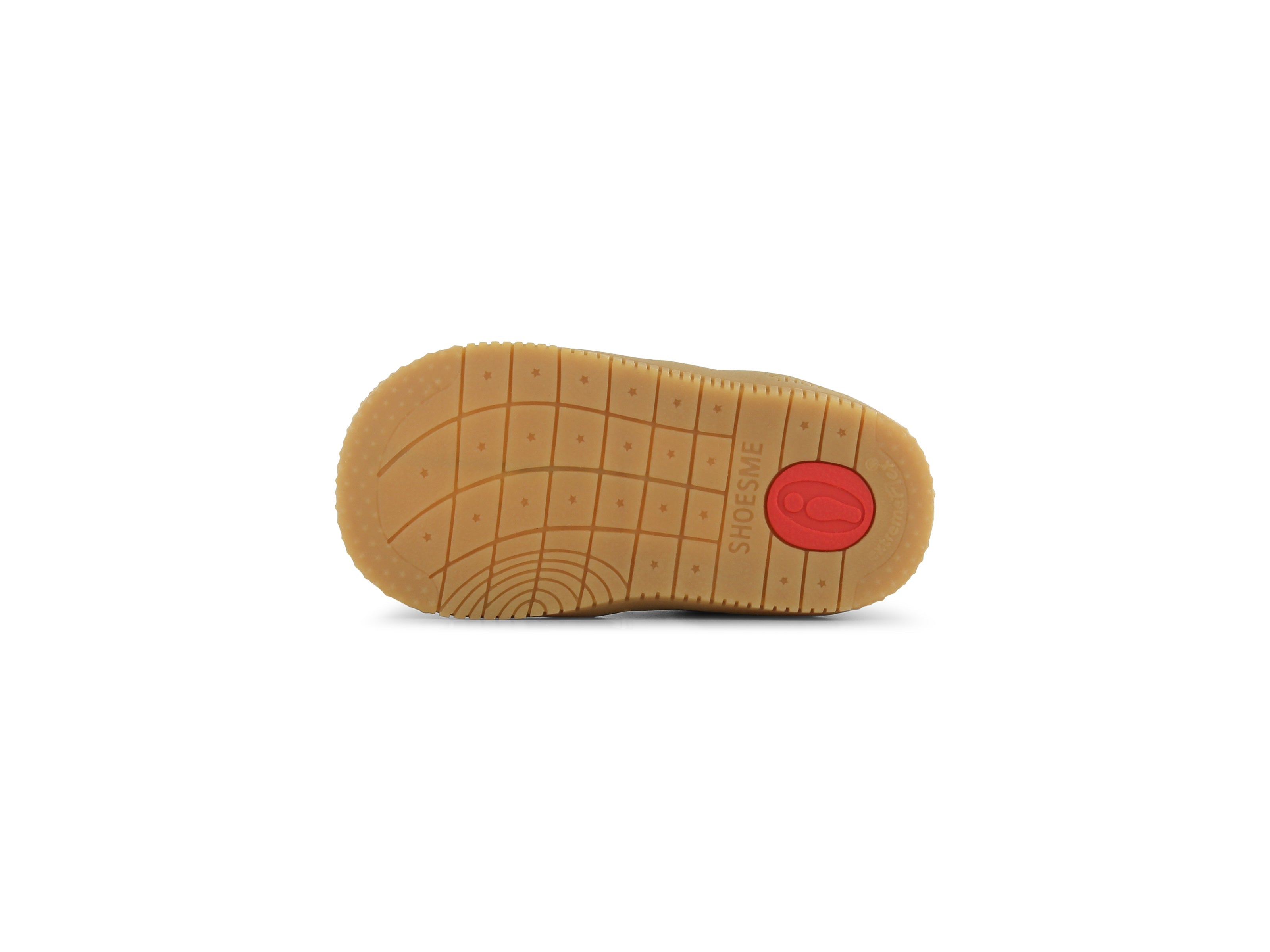 Meisjes Leopard sneaker met strepen van Shoesme in de kleur leopard cognac in maat 23.