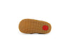 Shoesme gouden sneaker met strepen