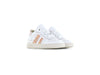 Shoesme wit - roze sneaker met strepen