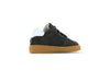 Shoesme donkergrijze sneaker met strepen