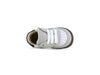 Shoesme beige wit zwarte sneaker met strepen
