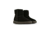 Shoesme donkerbruine bootie met fluffy voering