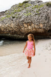 Meisjes SInglet BODIENQS243-4010 van Quapi in de kleur Candy Pink in maat 122-128.