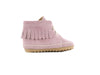 Shoesme lila babyschoentje met franjes