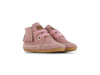 Shoesme roze Baby-Proof schoentje met franjes