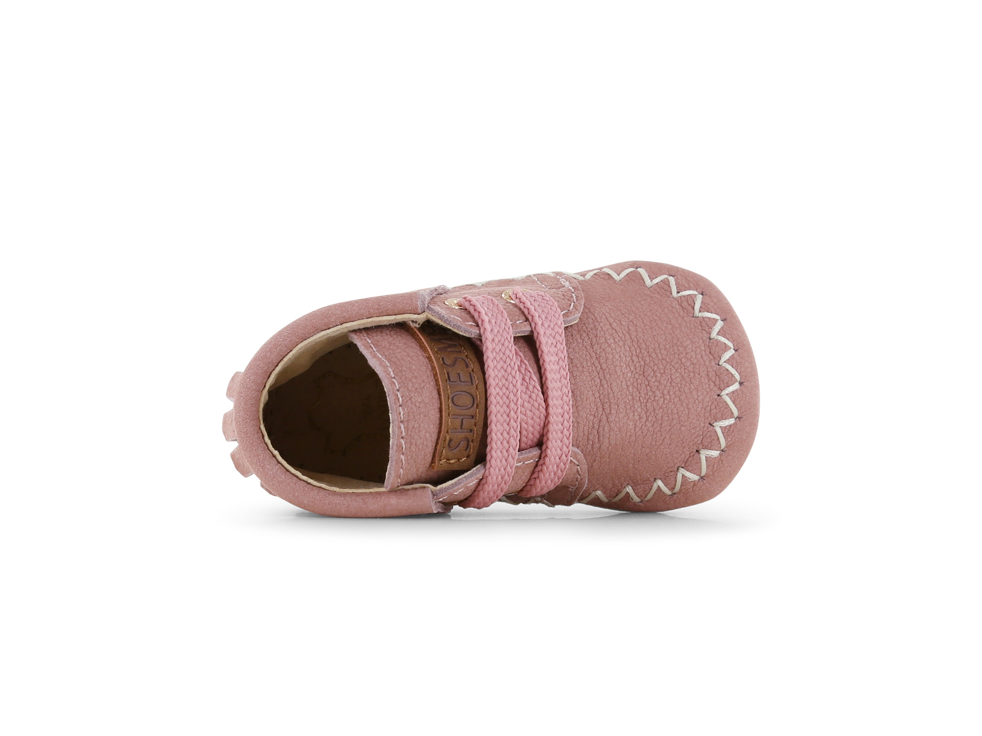 Shoesme roze Baby-Proof schoentje met franjes