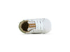 Shoesme Wit - taupe BABY-PROOF schoentje