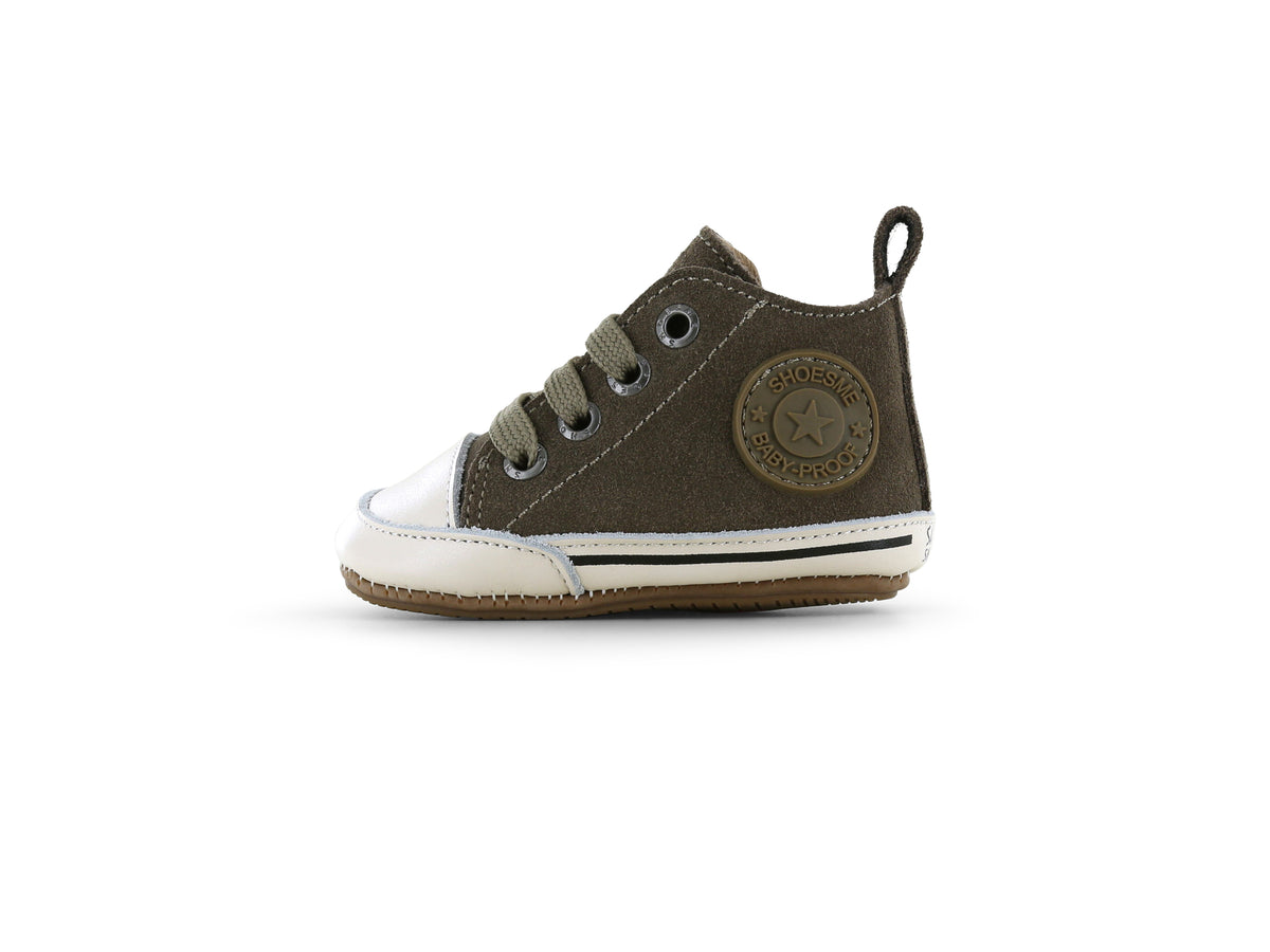 Shoesme Babyproof babyschoentje olive green