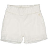Meisjes Short BRITTQS243 van Quapi in de kleur Ivory White in maat 122-128.