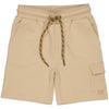 Jongens Sweatshort BRUNOQS243 van Quapi in de kleur Sand in maat 122-128.