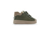 Jongens Groen sneakertje met stootneus van Shoesme in de kleur Dark Green Taupe in maat 23.
