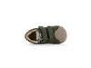 Jongens Groen sneakertje met stootneus van Shoesme in de kleur Dark Green Taupe in maat 23.