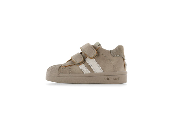 Shoesme Beige sneakertje met stootneus