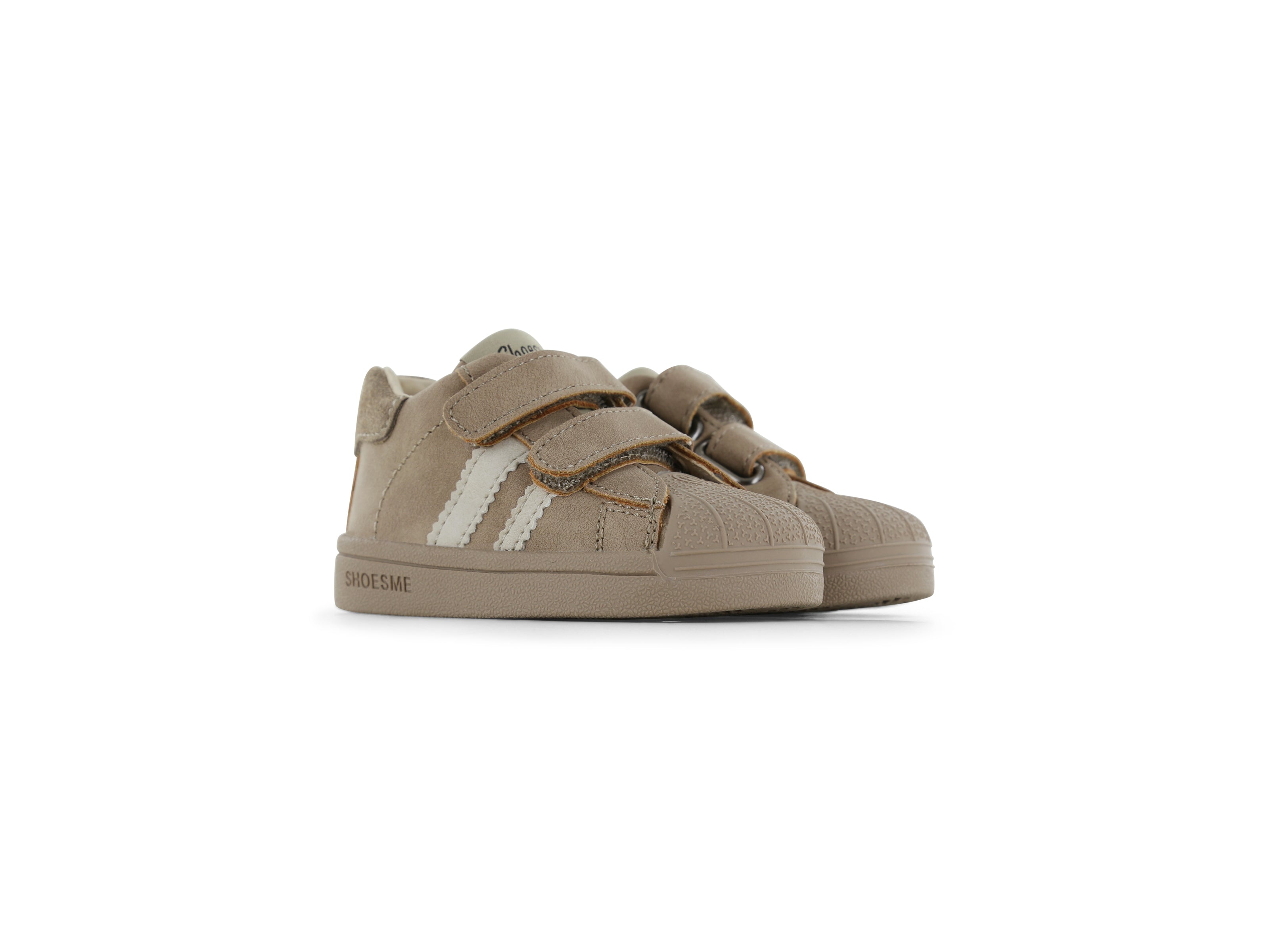 Shoesme Beige sneakertje met stootneus