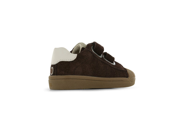 Shoesme Dark Brown sneakertje met stootneus