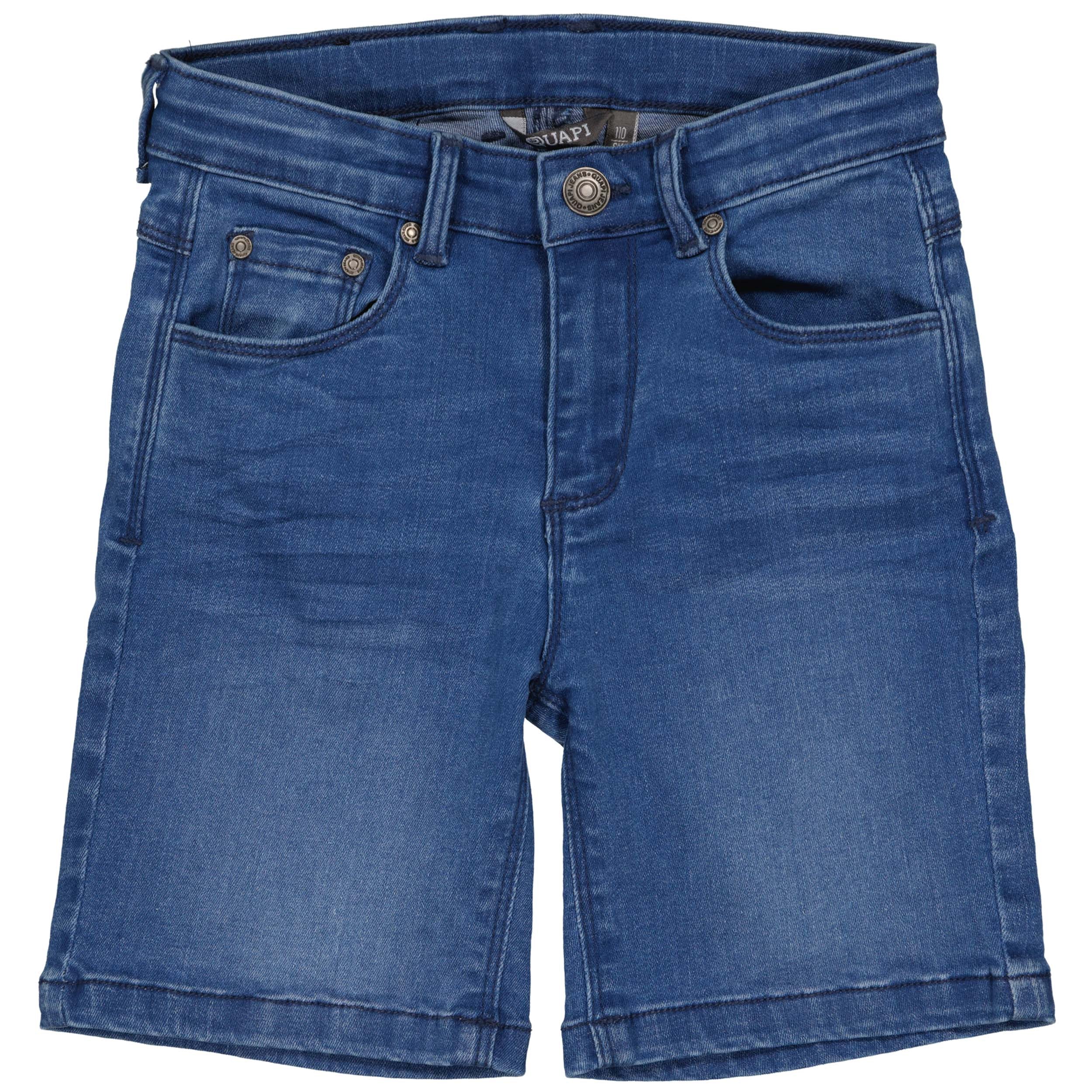 Jongens Jeans Short BUSEQS242 van  in de kleur Blue Denim in maat 122-128.