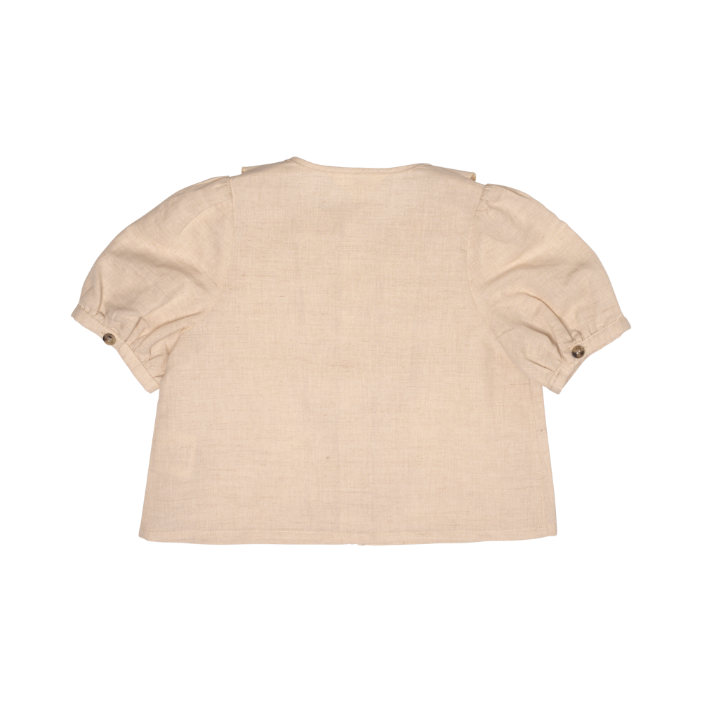 Baje Studio Albany blouse sand - Bubbles & Bo