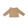 Baje Studio Amity jersey top taupe - Bubbles & Bo