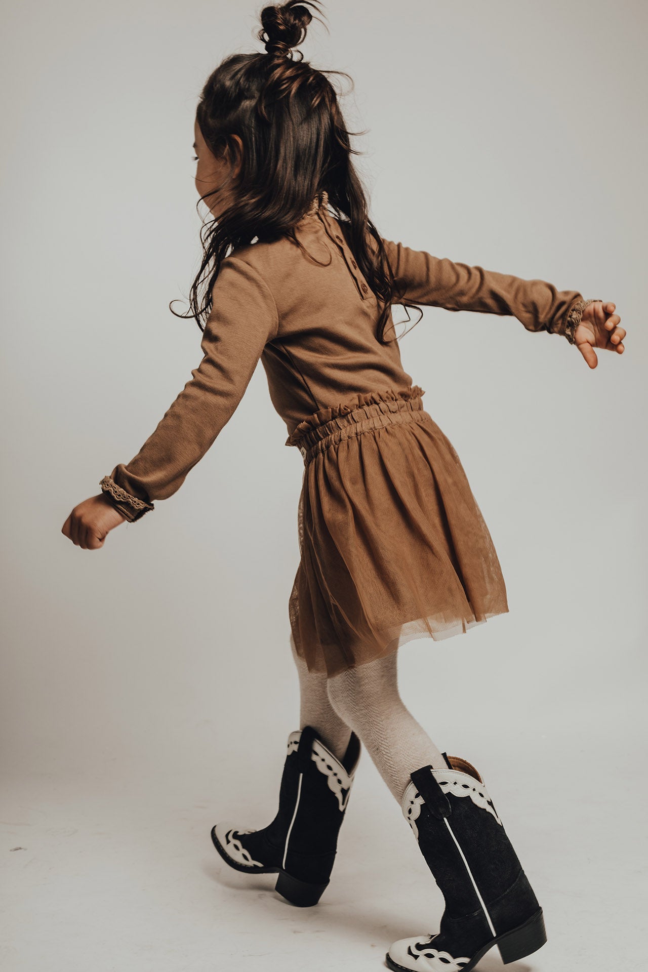 Baje Studio Berry skirt brown - Bubbles & Bo