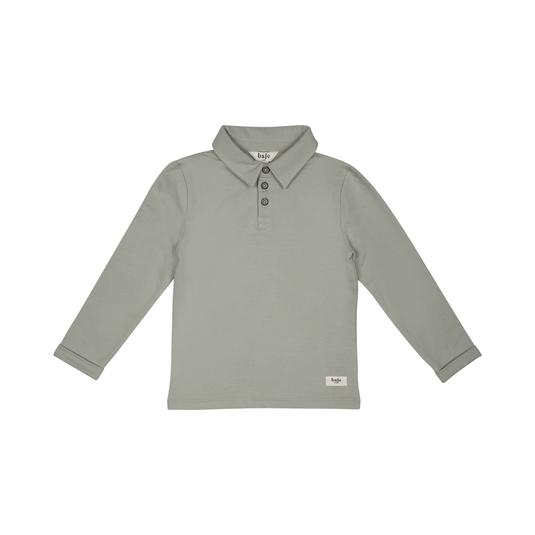 Baje Studio Byron jersey longsleeve green - Bubbles & Bo