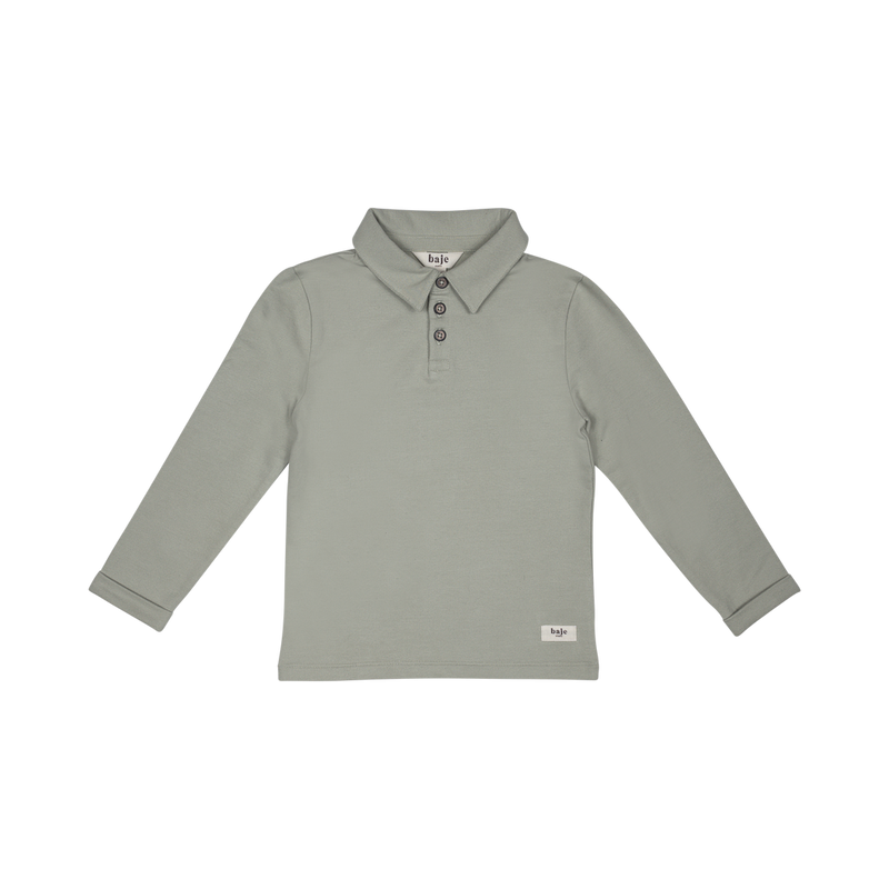 Baje Studio Byron jersey longsleeve green - Bubbles & Bo