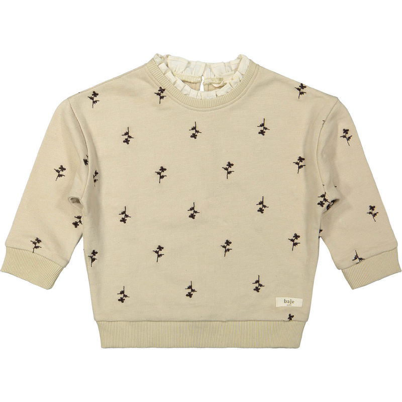 Baje Studio Carmel flower sweat - Bubbles & Bo