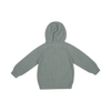 Baje Studio Clay knit hooded pullover greyish blue - Bubbles & Bo