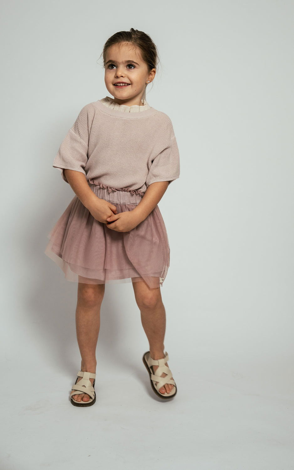 Baje Studio Gini knit top lilac - Bubbles & Bo