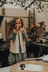Baje Studio Golden skirt green - Bubbles & Bo