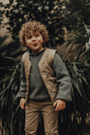 Baje Studio Harbour gilet sand - Bubbles & Bo