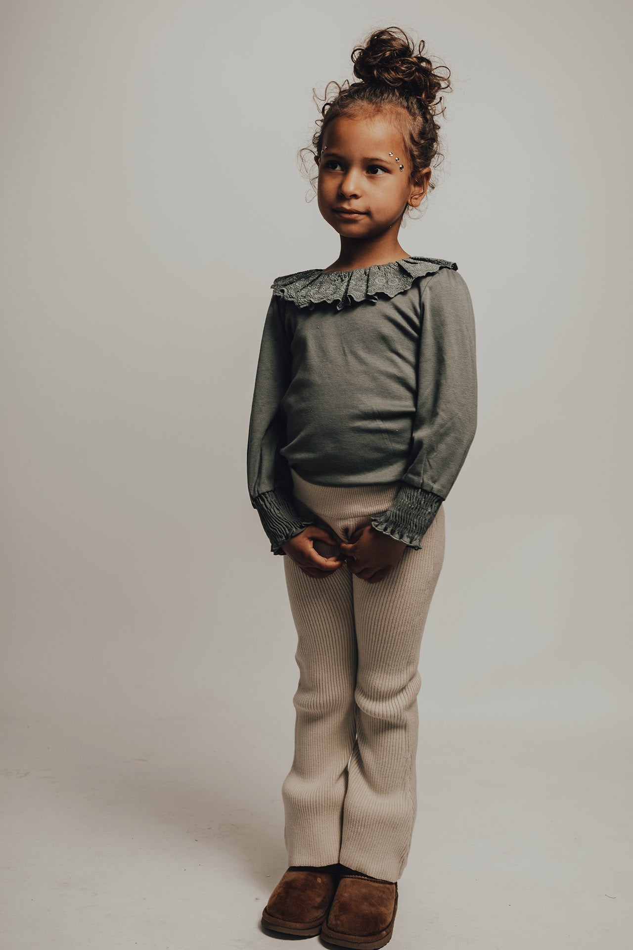 Baje Studio Hay jersey green - Bubbles & Bo