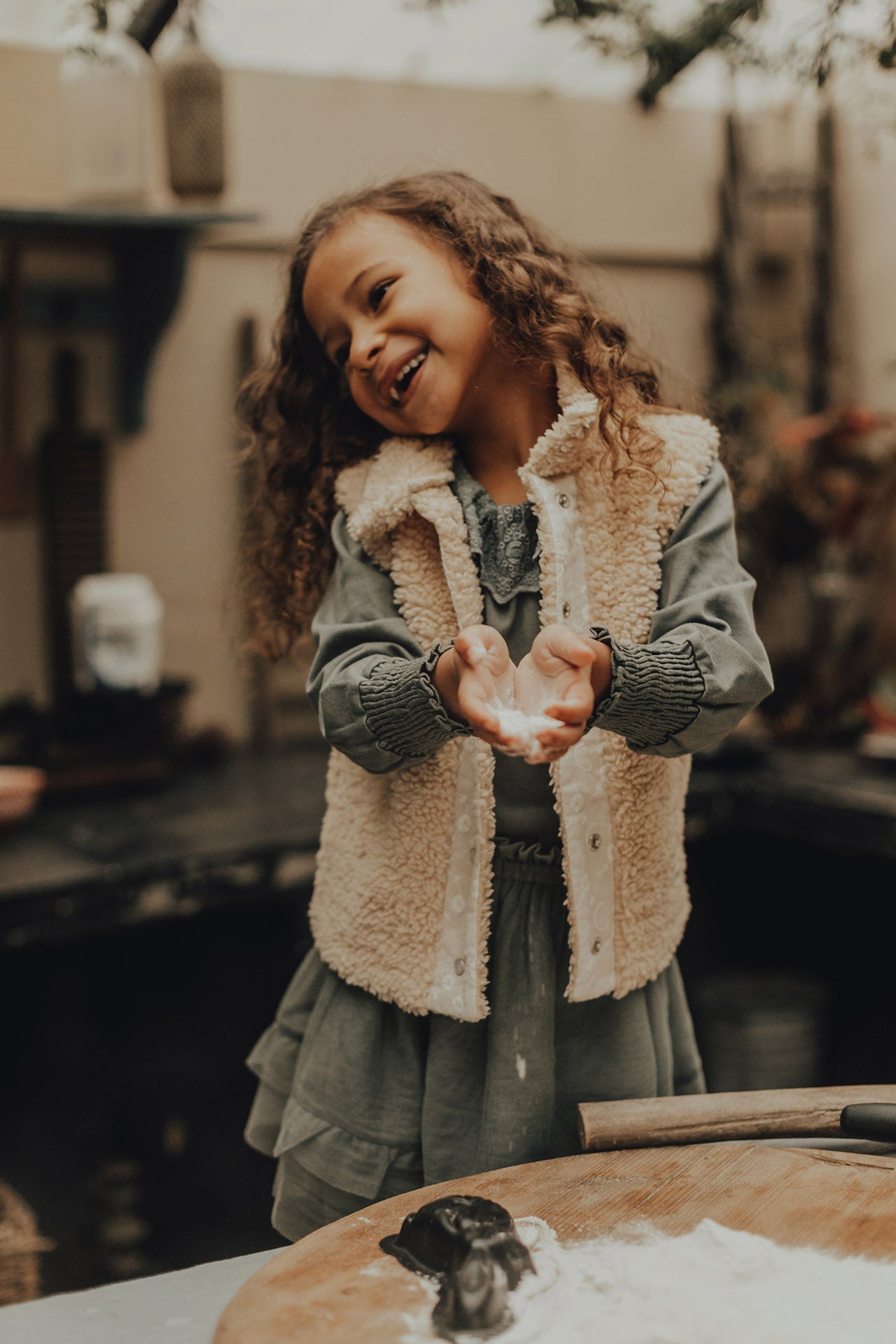 Baje Studio Hay jersey green - Bubbles & Bo