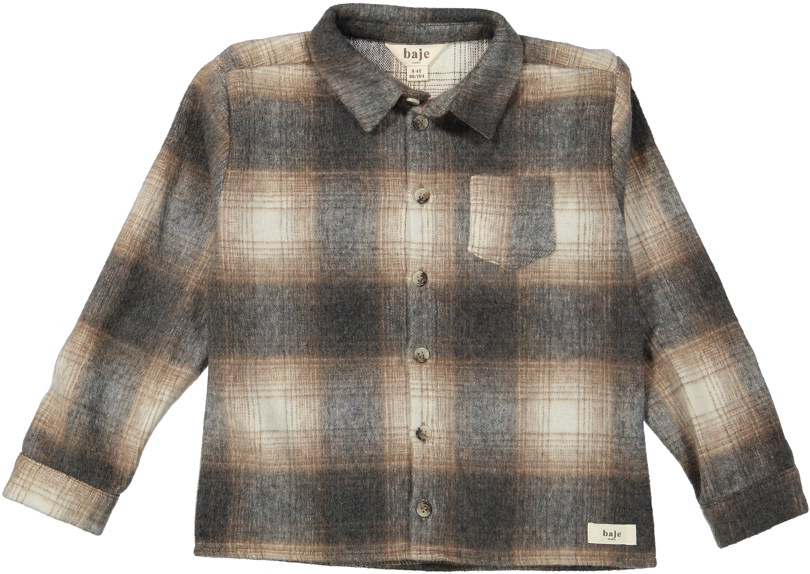 Baje Studio Idaho check blouse - Bubbles & Bo