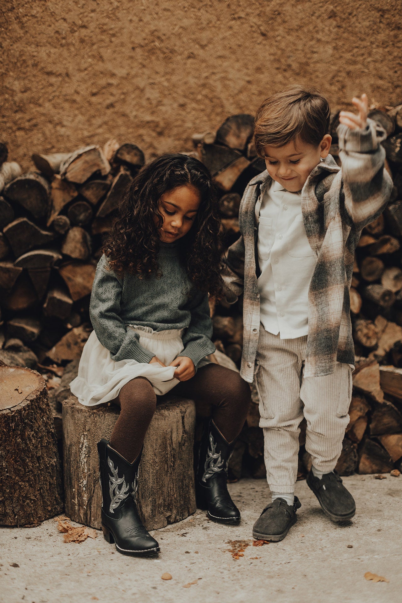 Baje Studio Idaho check blouse - Bubbles & Bo