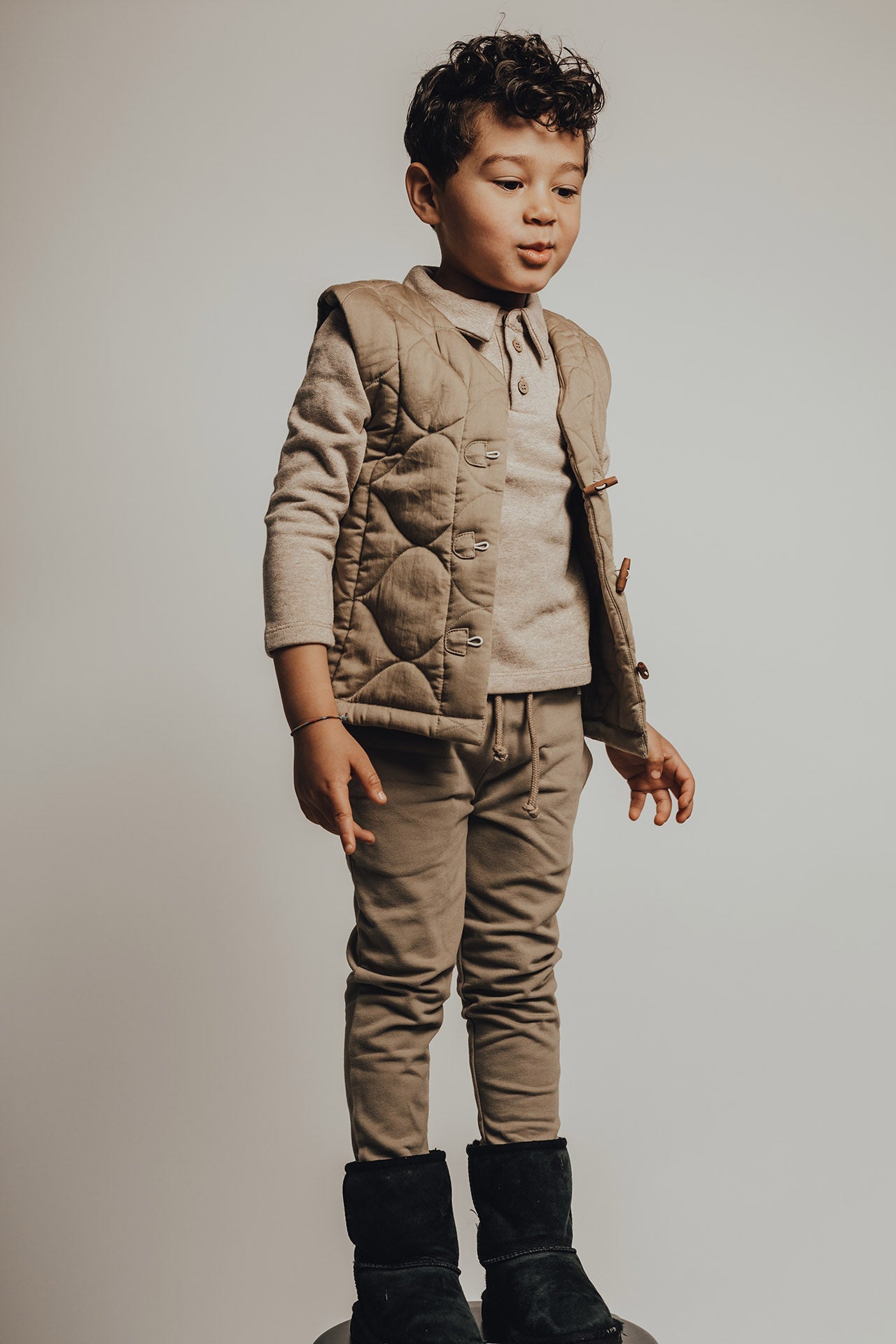 Baje Studio Jade sweat pants green - Bubbles & Bo