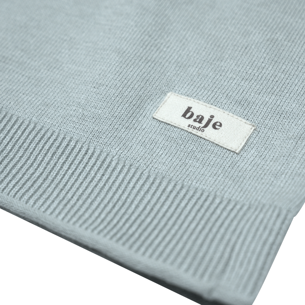 Baje Studio Mack knit tee blue - Bubbles & Bo
