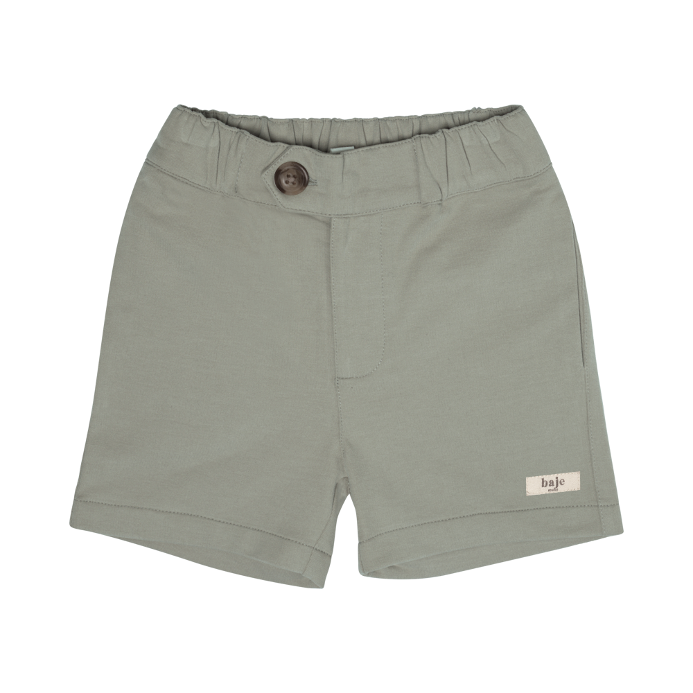 Baje Studio Manu jersey short green - Bubbles & Bo