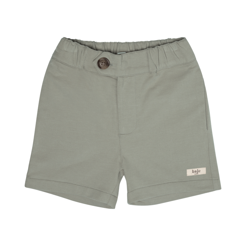 Baje Studio Manu jersey short green - Bubbles & Bo
