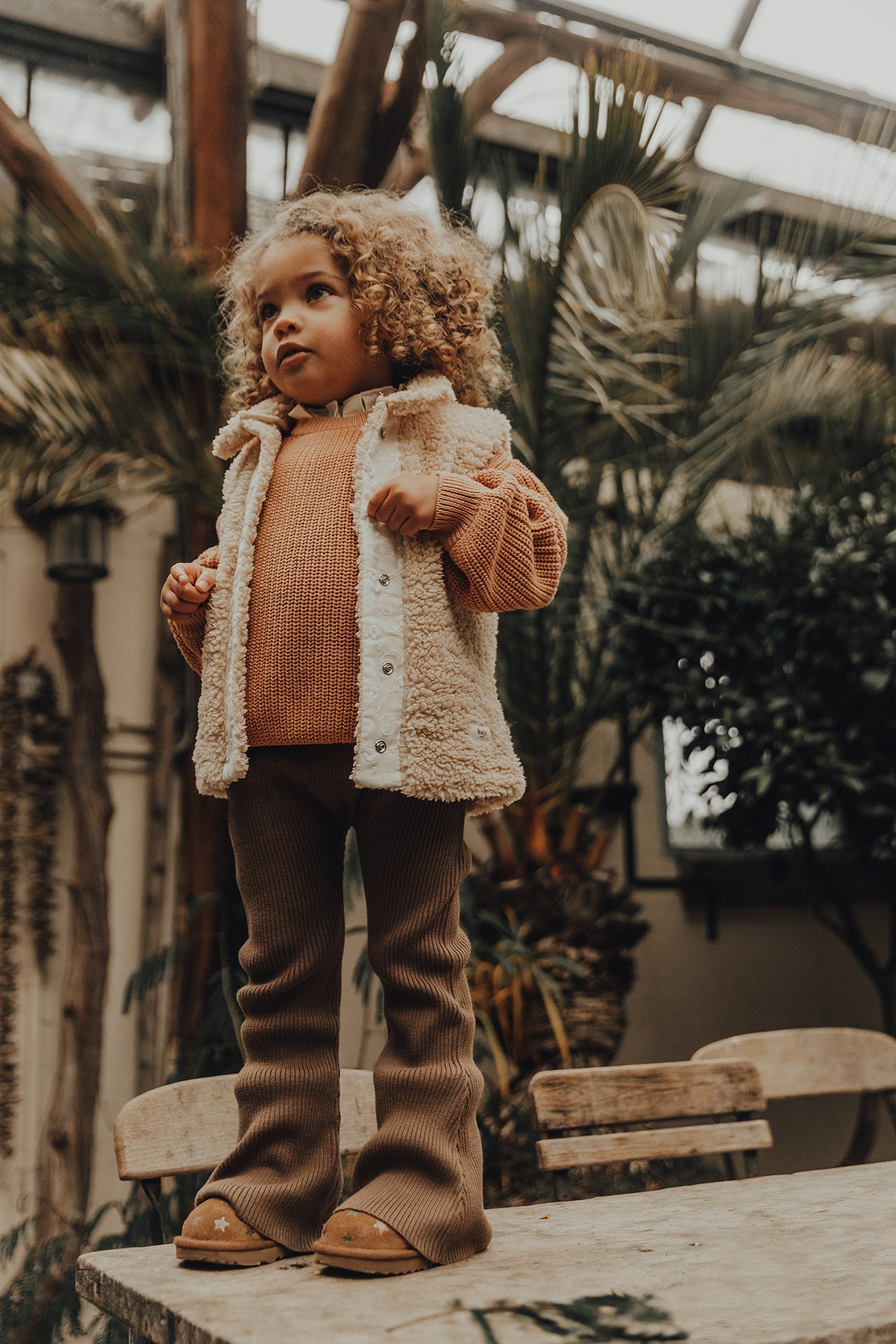 Baje Studio May legging brown - Bubbles & Bo