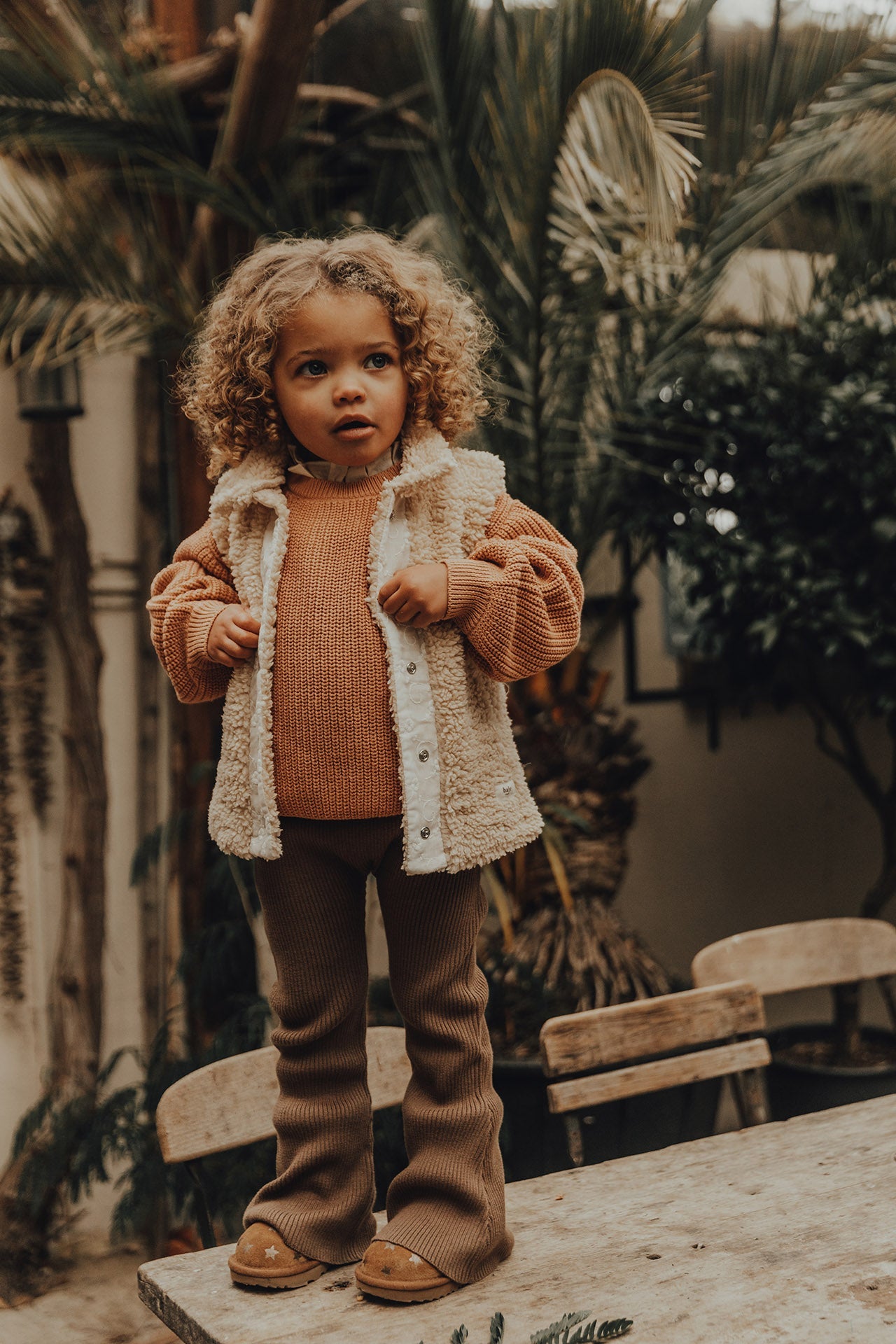 Baje Studio May legging brown - Bubbles & Bo