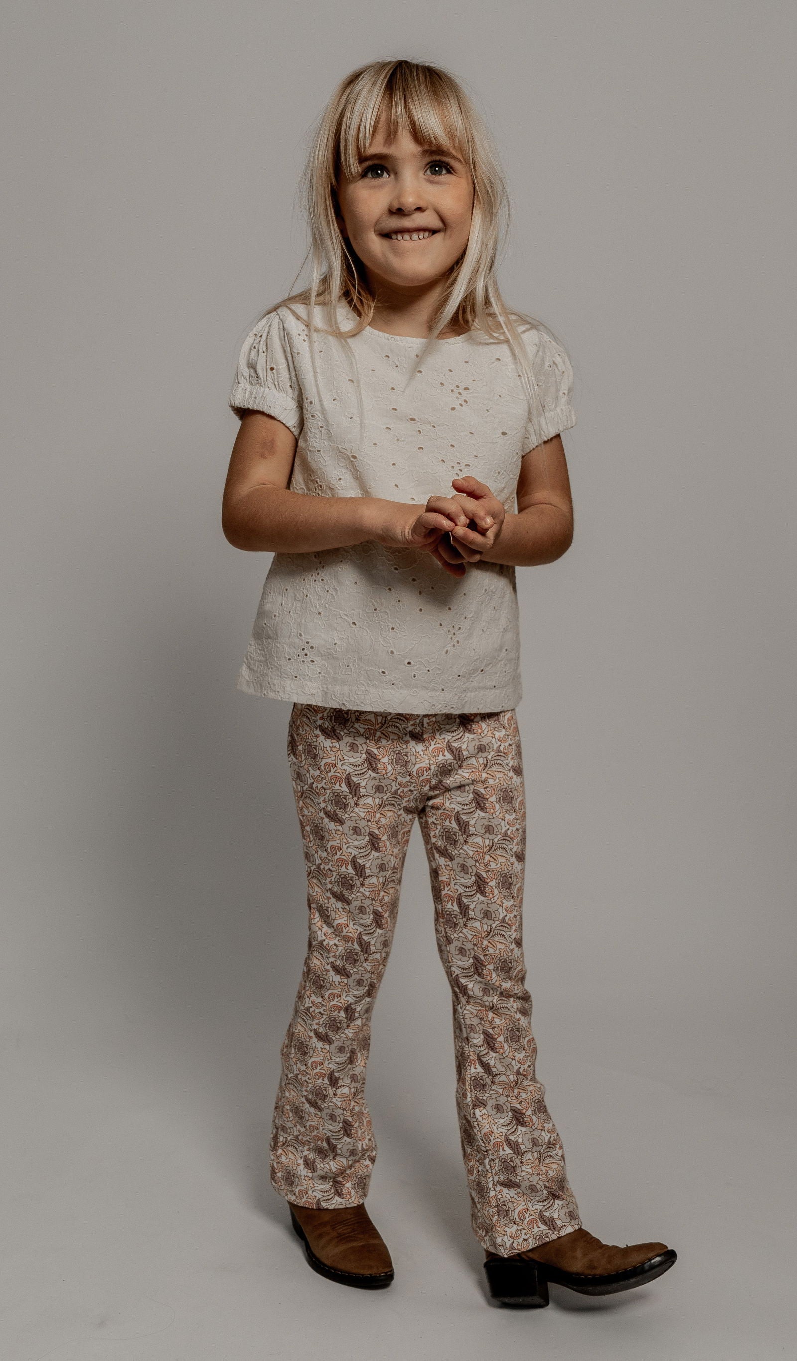 Baje Studio Miva jersey flare AOP - Bubbles & Bo