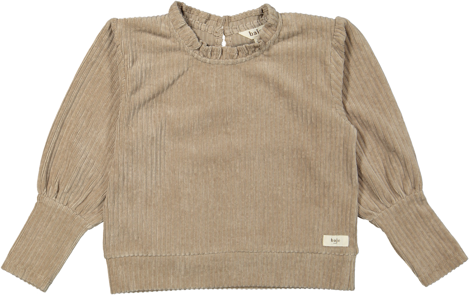 Baje Studio Montreal longsleeve camel - Bubbles & Bo