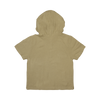 Baje Studio Moss shortsleeve blouse taupe - Bubbles & Bo