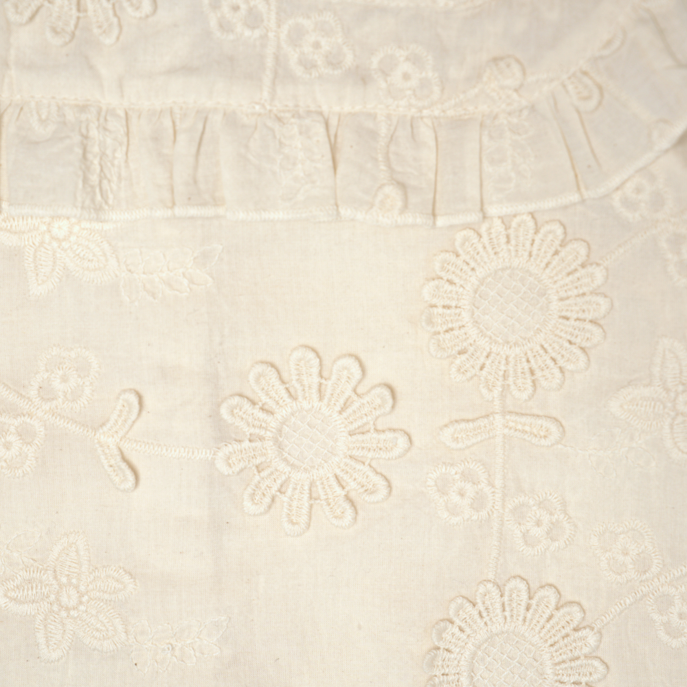 Baje Studio Neale blouse creme - Bubbles & Bo