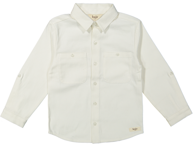 Baje Studio Stewart white blouse - Bubbles & Bo