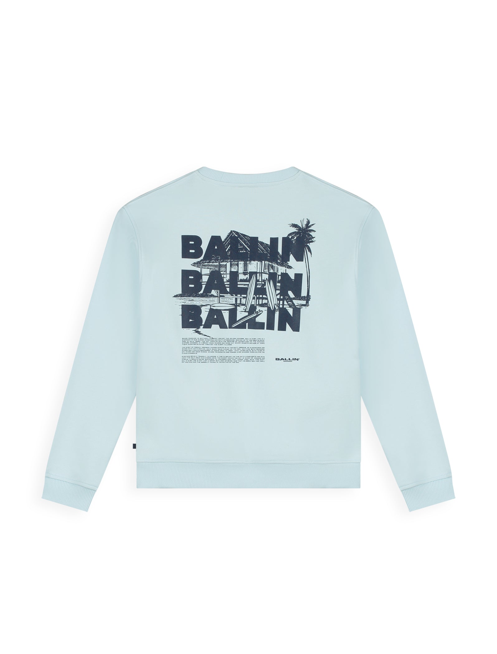 Ballin Amsterdam Junior Surfers Paradise House Crewneck Sweater