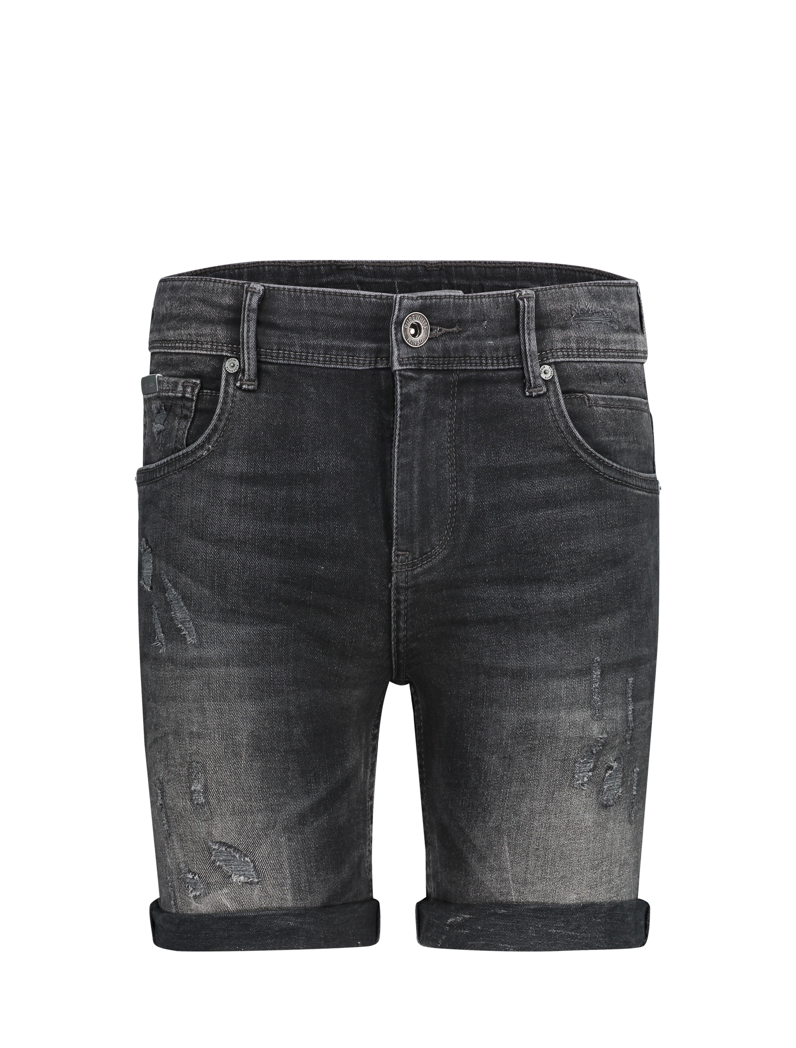 Ballin Amsterdam Denim Short - Bubbles & Bo