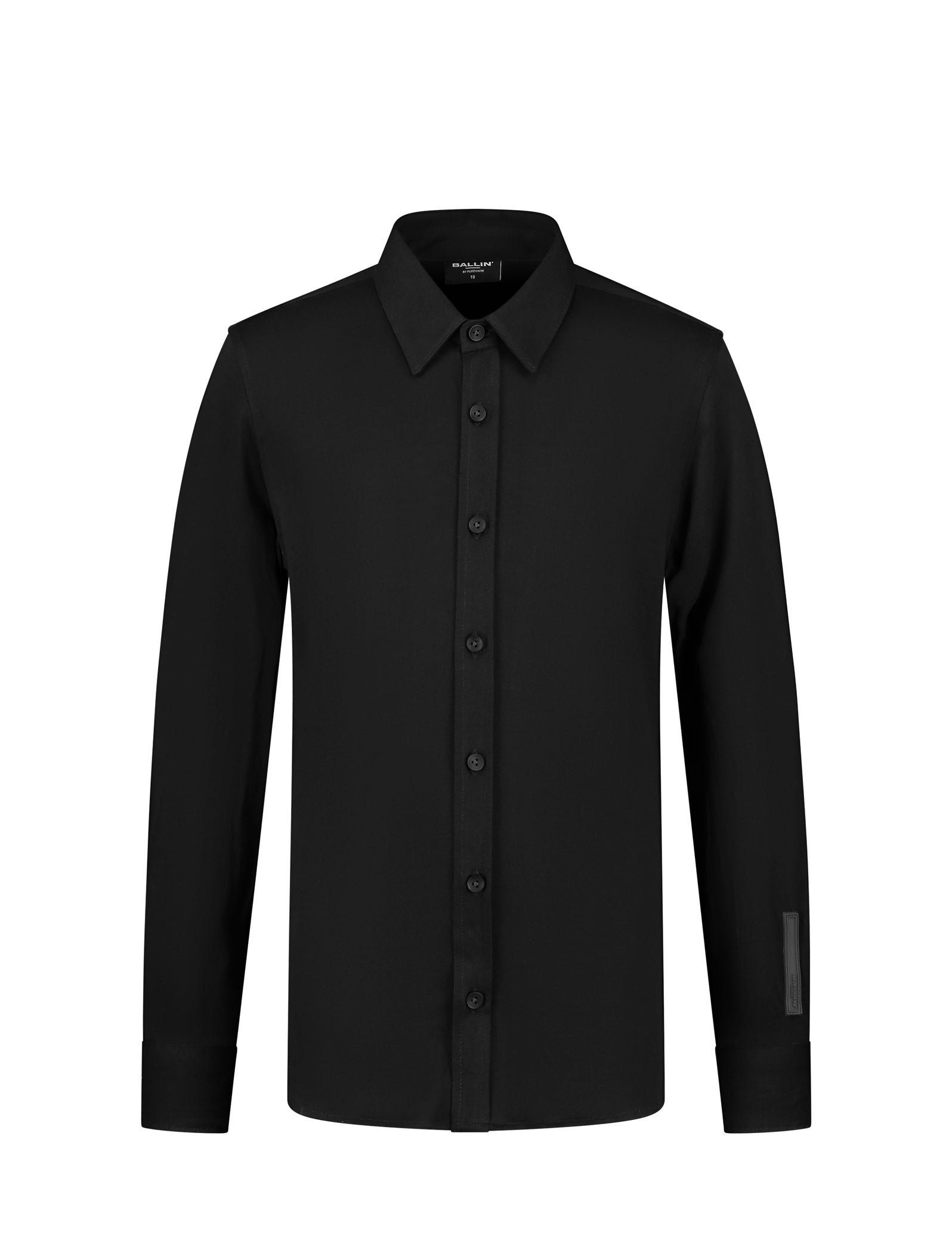 Ballin Amsterdam Essential Jersey shirt Black - Bubbles & Bo