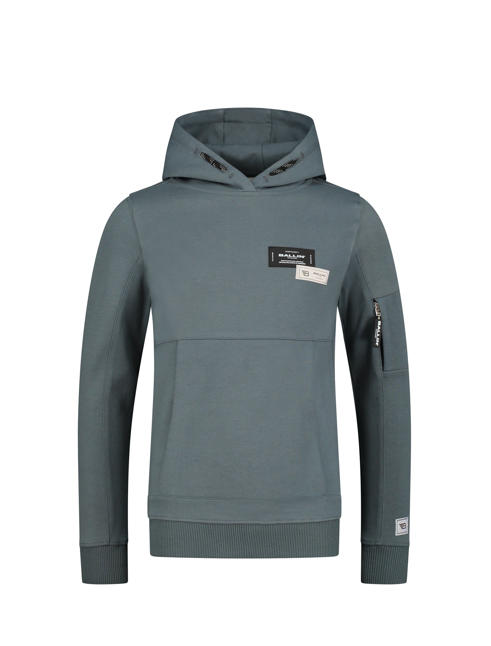 Ballin Amsterdam Hoodie Mid blue - Bubbles & Bo